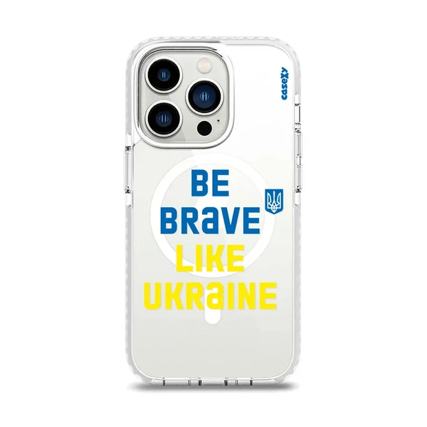 Чохол Casexy UltraXy Be Brave Like Ukraine MagSafe для iPhone 14 Pro Max у Броварах