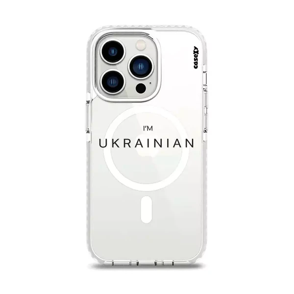 Чохол Casexy UltraXy I'M UKRAINIAN MagSafe для iPhone 14 Pro