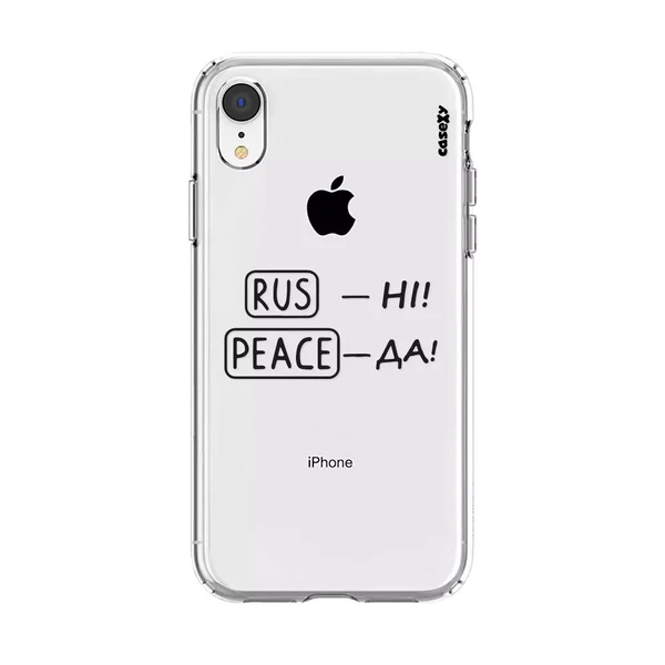 Чохол Casexy UltraXy RUS—NI PEACE—DA для iPhone XR у Луцьку