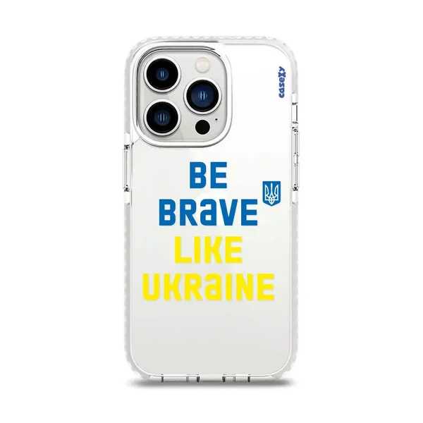 Чохол Casexy UltraXy Be Brave Like Ukraine для iPhone 13 Pro Max в Ужгороді