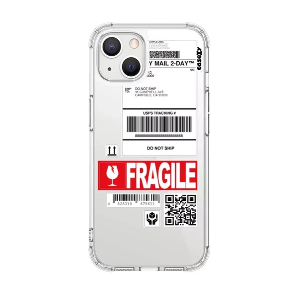 Чохол Casexy UltraXy Shipping Labels для iPhone 13 mini