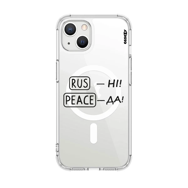 Чохол Casexy UltraXy RUS—NI PEACE—DA MagSafe для iPhone 14 | 13 в Сумах