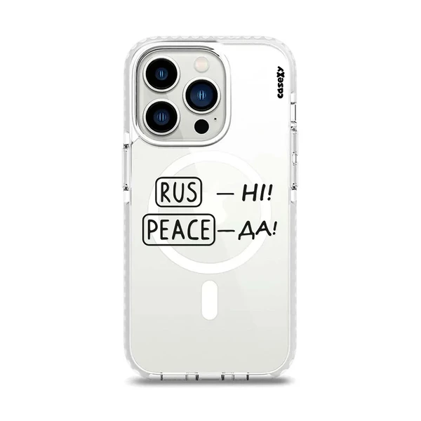 Чехол Casexy UltraXy RUS—NI PEACE—DA MagSafe для iPhone 14 Pro