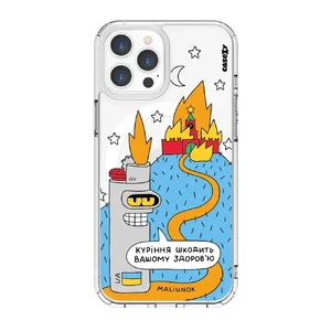 Чехол Casexy UltraXy UA Bender Burns MagSafe для iPhone 12 Pro Max  - Фото 1
