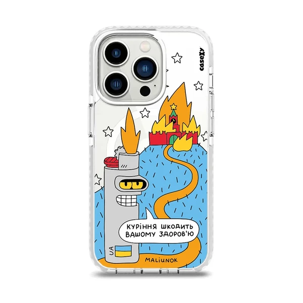 Чехол Casexy UltraXy UA Bender Burns MagSafe для iPhone 14 Pro