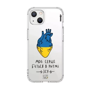 Чехол Casexy UltraXy UA Ukrainian Heart для iPhone 14 | 13  - Фото 1