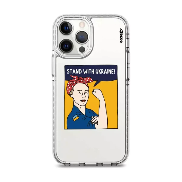Чехол Casexy UltraXy UA Stand With Ukraine! для iPhone 13 Pro Max