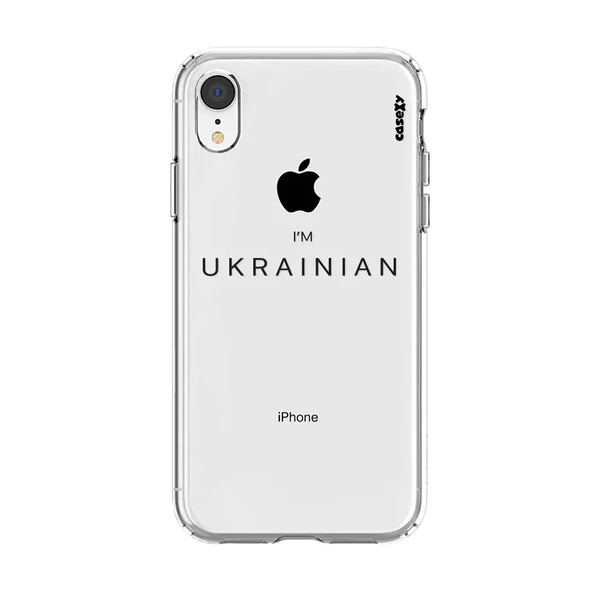 Чохол Casexy UltraXy I'M UKRAINIAN для iPhone XR