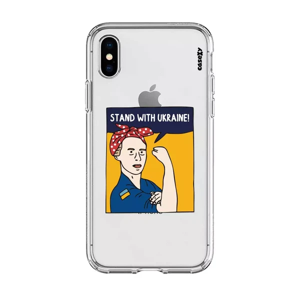 Чохол Casexy UltraXy UA Stand With Ukraine! для iPhone X | XS у Миколаєві