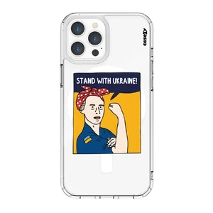 Чохол Casexy UltraXy UA Stand With Ukraine! MagSafe для iPhone 12 Pro Max  - Фото 1