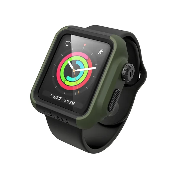 Протиударний чохол Catalyst Impact Protection Army Green для Apple Watch 42mm Series 2 | 3