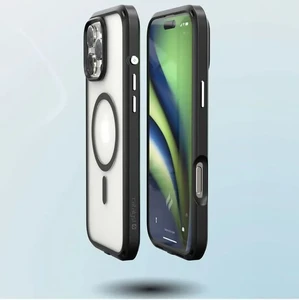 Прозорий чорний чохол Catalyst Influence Case Mag для iPhone 16 Pro Max - Фото 2