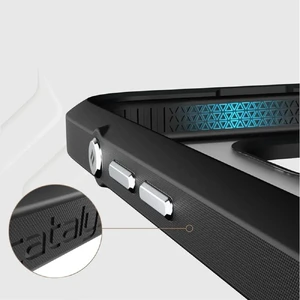 Прозорий чорний чохол Catalyst Influence Case Mag для iPhone 16 Pro Max - Фото 4