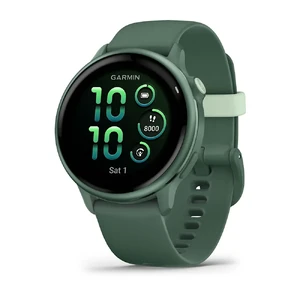 Смарт-часы Garmin Vivoactive 6 Metallic Jasper Green With Jasper Green Band 42mm 010-02985-02 - Фото 1