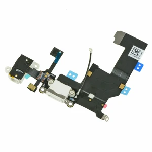 Шлейф з роз'ємом зарядки + роз'єм аудіо для iPhone 5 - Фото 2