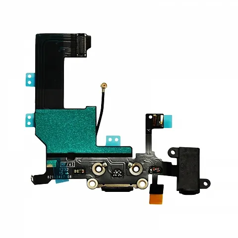 Шлейф с разъемом зарядки + разъем аудио для iPhone 5C в Ужгороде