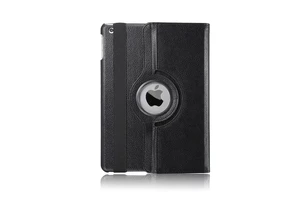 Черный кожаный чехол iLoungeMax Magnetic 360 для iPad Air 2 - Фото 5