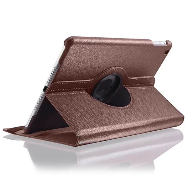 Коричневий шкіряний чохол iLoungeMax Magnetic 360 для iPad Air | 9.7 "(2017 | 2018)