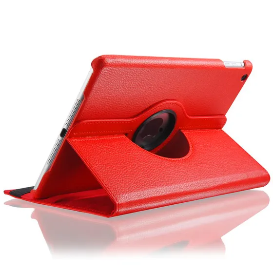 Червоний шкіряний чохол iLoungeMax Magnetic 360 для iPad Air | 9.7 "(2017 | 2018)
