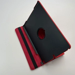Красный кожаный чехол iLoungeMax Magnetic 360 для iPad Air | 9.7" (2017 | 2018) - Фото 6