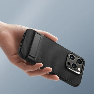 Чохол із металевою підставкою ESR Boost Kickstand Black для iPhone 15 Pro - Фото 5