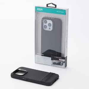 Чохол із металевою підставкою ESR Boost Kickstand Black для iPhone 15 Pro - Фото 7
