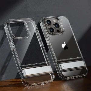 Чохол із металевою підставкою ESR Boost Kickstand Clear для iPhone 15 Pro Max - Фото 4