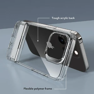 Чехол с металлической подставкой ESR Boost Kickstand Clear для iPhone 15 Pro - Фото 5