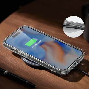 Чехол с металлической подставкой ESR Boost Kickstand Clear для iPhone 15 Pro - Фото 7