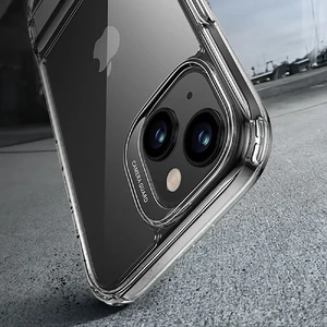 Чехол с металлической подставкой ESR Boost Kickstand Clear для iPhone 15 - Фото 5