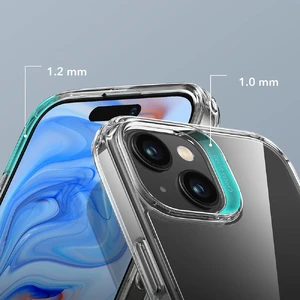 Чохол із металевою підставкою ESR Boost Kickstand Clear для iPhone 15 Plus - Фото 6