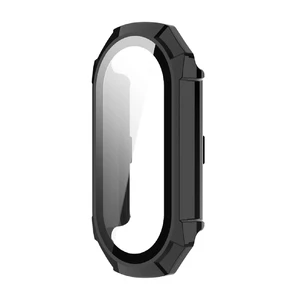 Захисний чохол зі склом iLoungeMax Anti-Fall Bumper Protective Case Screen Protector Black для Xiaomi Mi Band 8