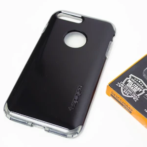 Чехол Spigen Hybrid Armor Jet Black для iPhone 7 Plus |  | 8 Plus - Фото 12
