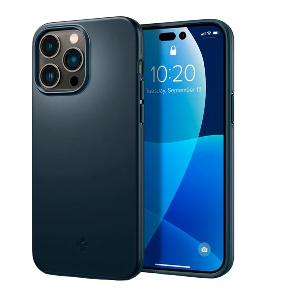 Защитный чехол Spigen Thin Fit Metal Slate для iPhone 14 Pro