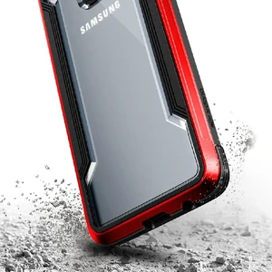 Протиударний чохол X-Doria Defense Shield Red для Samsung Galaxy S9 - Фото 4