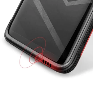 Протиударний чохол X-Doria Defense Shield Red для Samsung Galaxy S9 - Фото 5