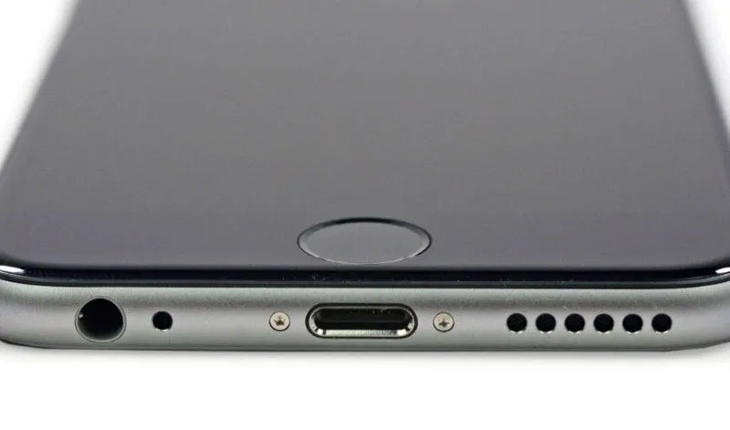 Чистка сеток динамика iPhone 6s