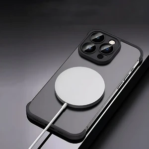 Противоударный чехол-бампер iLoungeMax Nanobamper Black для iPhone 15 Pro Max - Фото 3
