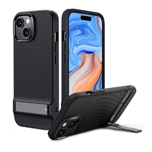 Чохол із металевою підставкою ESR Boost Kickstand Black для iPhone 15