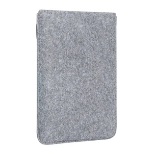 Тонкий повстяний чохол-кишеня із застібкою для MacBook Pro 14 (2023 | 2021) Light Gray - Фото 2