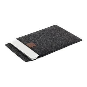 Тонкий повстяний чохол-кишеня Gmakin Gray | Brown для MacBook Pro 14 (2023 | 2021) - Фото 2