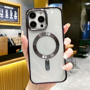 Захисний чохол з MagSafe iLoungeMax Magnetic Case Black для iPhone 15 Pro - Фото 2