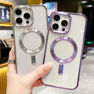 Захисний чохол з MagSafe iLoungeMax Magnetic Case Silver для iPhone 15 Pro Max - Фото 3