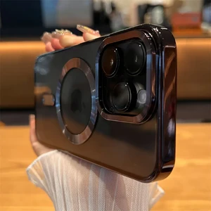 Захисний чохол з MagSafe iLoungeMax Magnetic Case Black для iPhone 15 Pro - Фото 5