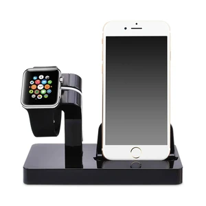 Чорна док-станція CinkeyPro Charger Dock для Apple Watch | iPhone