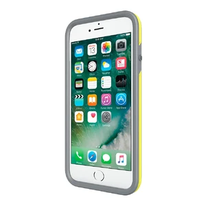 Чехол Incipio Performance Series Slim Charcoal Grey | Yellow для iPhone SE 3 | SE 2 | 8 | 7 - Фото 3