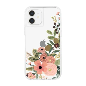 Прозрачный чехол Case-Mate Rifle Paper Co. Party Rose для iPhone 12 mini CM043712 - Фото 1