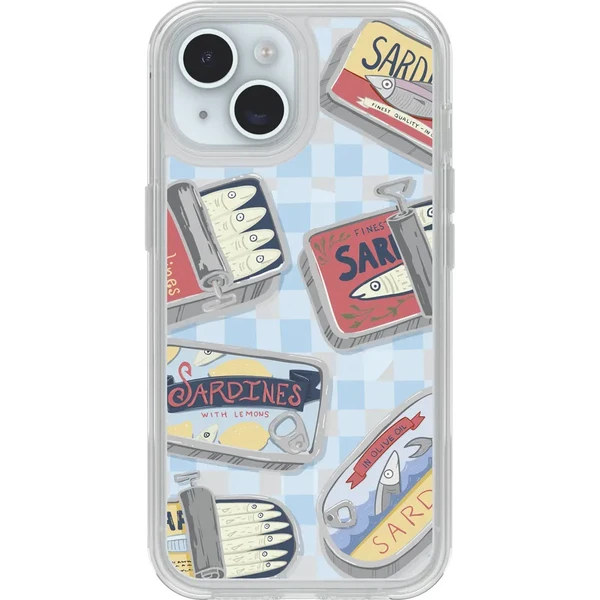 Чохол Otterbox Symmetry Series Coastal Getaway MagSafe Tin Fish (Clear) для iPhone 16e