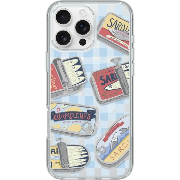 Чохол Otterbox Symmetry Series Coastal Getaway MagSafe Tin Fish (Clear) для iPhone 16 Pro Max