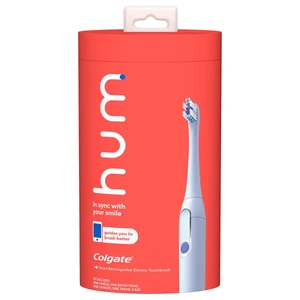Умная электрическая зубная щетка Colgate Hum Smart Battery Toothbrush Kit Blue - Фото 5